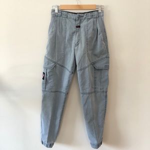 vintage patched pants